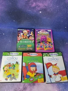 Kids Shows DVD Lot -Of 5 PBS Kids ,Family Favorites, Barney Musical - Picture 1 of 9