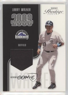 2003 Playoff Prestige Player Collection Materials /325 Larry Walker (Jersey) HOF - Imagem 1 de 2
