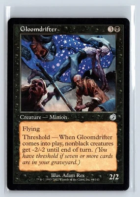 (3x) GLOOMDRIFTER - Torment – MTG Magic the Gathering Card - Uncommon - Image 1 of 4