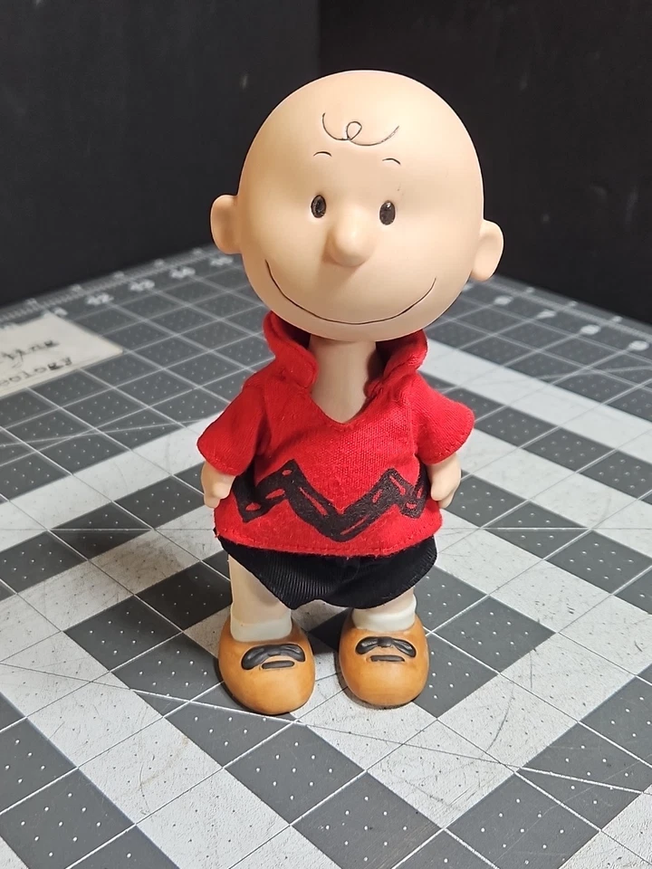 Hallmark Peanuts Gallery Charlie Brown Keramik Figur 2000 Gelenkfigur - Bild 1 von 4