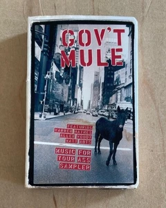 GOV'T MULE Music For Your Ass Sampler (1995) Cassette EP Relativity Records Rare - Picture 1 of 6