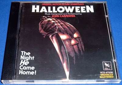 HALLOWEEN - JOHN CARPENTER OST - VARESE SARABANDE VCD47230 CD EX 1990 Foto 1 de 4