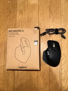 Logitech MX Master 3 for Business Logi BOLT Wireless Bluetooth Mouse 8k DPI Grey - Picture 1 of 14
