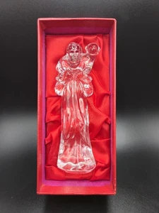 WATERFORD CRYSTAL NATIVITY SHEPHERD w/LAMB ~ IN ORIGINAL BOX ~ MADE IN IRELAND - Picture 1 of 4
