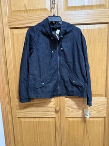 Neu mit Etikett - Liz Claiborne Damen Jeansjacke Petite Large - Bild 1 von 7
