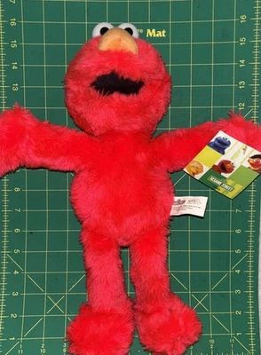 2003 Улица Сезам Элмо плюшевая мягкая игрушка мягкая игрушка животное 15» плюшевый 2 - Изображение 1 из 4