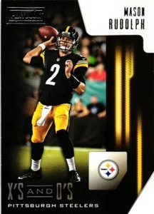 Panini Playbook #5 2018 Mason Rudolph X's and O's - Imagen 1 de 2