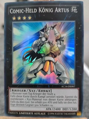 COMIC HELD KÖNIG ARTUS - AC14-DE007 Super Rare / Near Mint LIM.  - Bild 1 von 2