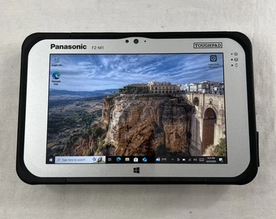 Panasonic Toughpad FZ-M1 Mk3 i5-7Y57 256GB SSD 8GB Win10p 4G Barcode | Grade B - Image 1 of 4