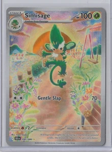 Pokémon 2025 Black Bolt SEMISAGE 090/086 MINT Never Played ILLUSTRATION RARE - Bild 1 von 1