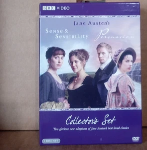 Jane Austens Sinn & Sinnlichkeit und Überzeugung --Sammlerset- BBC -- DVD - Bild 1 von 3