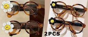 Stylische Retro Sonnenbrille Haarschmuck mit verspieltem Design für lässige Outfits - Bild 1 von 8
