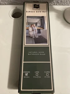 ZPirates Bamboo Bath Mat for Bathroom - Accessories for Sauna Spa Bathtub... - Picture 1 of 6