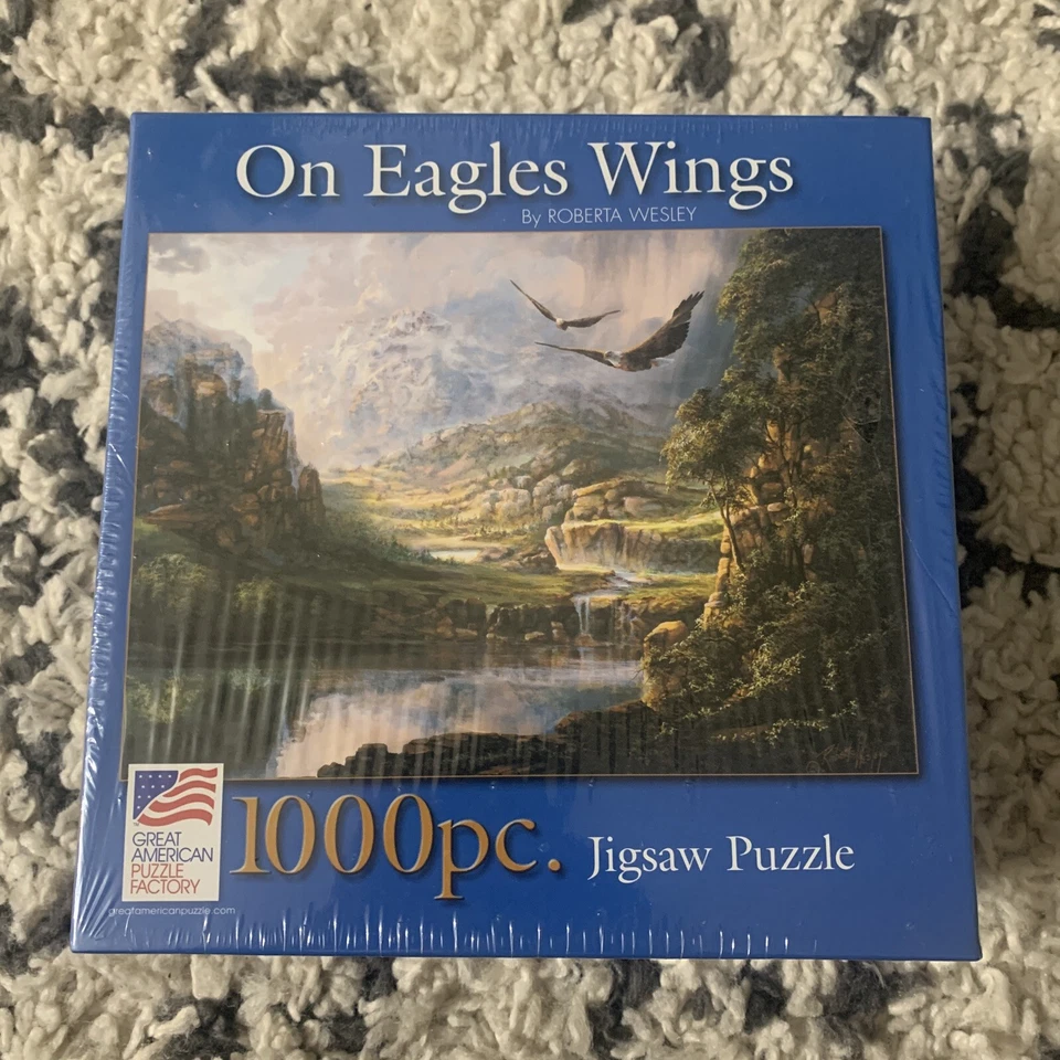 on Eagles Wings 1000 PC Great American Puzzle Factory Landscape Jigsaw