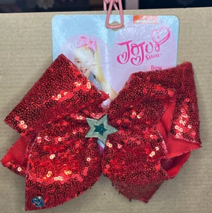 Jojo 7" Sequin Bow NEW - Picture 1 of 2