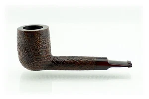 Pipa Dunhill Cumberland Lovat GR.5 5111 sabbiata marrone scuro England - Imagen 1 de 5