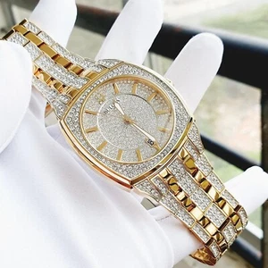 NUEVO Reloj para hombre Bulova Phantom cristal esfera pavé 98B323 - Imagen 1 de 6