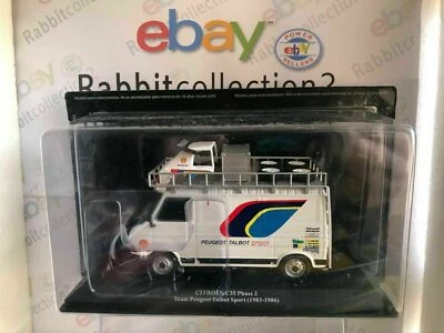 DIE CAST 1/43 " CITROEN C35 PHASE 2 TEAM PEUGEOT TALBOT SPORT 1983 - 1986 " 1/43 - Immagine 1 di 3
