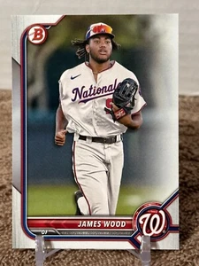 2022 Bowman Draft James Wood Washington Nationals Prospect card #BD-171 - Picture 1 of 2