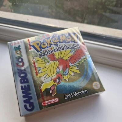 Pokemon: Gold Version (Nintendo Game Boy Color, 2001) - European Version - Image 1 of 4