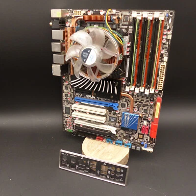 ASUS P6T Deluxe V2 + Intel Core i7 975 - 3,33Ghz + 12GB RAM + CPU Kühler Bundle - Bild 1 von 4