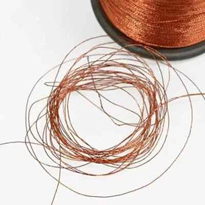 Metallic Zari Thread for Embroidery Sewing and Jewelry Making 0.1 MM Pack of 2 - Picture 1 of 83