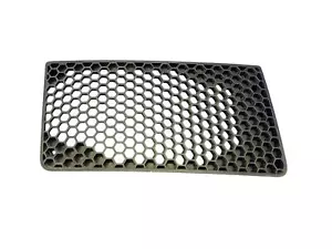 2003-2008 LAMBORGHINI GALLARDO REAR LEFT UPPER BUMPER GRILLE BLACK 400807697 OEM - Picture 1 of 15