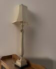Lampe de table fine vintage Uttermost Lighting haute avec abat-jour environ 37 pouces