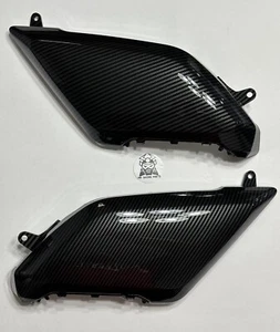 YAMAHA ZUMA 22-2024 TANK CHUMA FRONT SIDE COVER SET CARBON FIBER SET SCOOTER - Picture 1 of 2