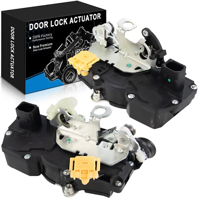 Actuador de cerradura de puerta lateral izquierda y derecha trasera para Cadillac Escalade Chevy 2007-2014 Foto 1 de 4
