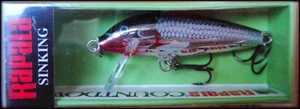 FISHING LURES RARE RAPALA COUNTDOWN CD 5 cm V (Vampire) color - Picture 1 of 1