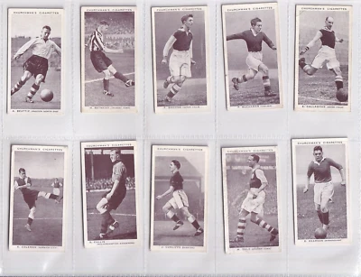CHURCHMAN - ASSOCIATION FOOTBALLERS, A SERIES - FULL SET IN SLEEVES - 1938 - Image 1 of 2