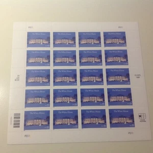 THE WHITE HOUSE pane of 20 .33 cent Stamps - Picture 1 of 5