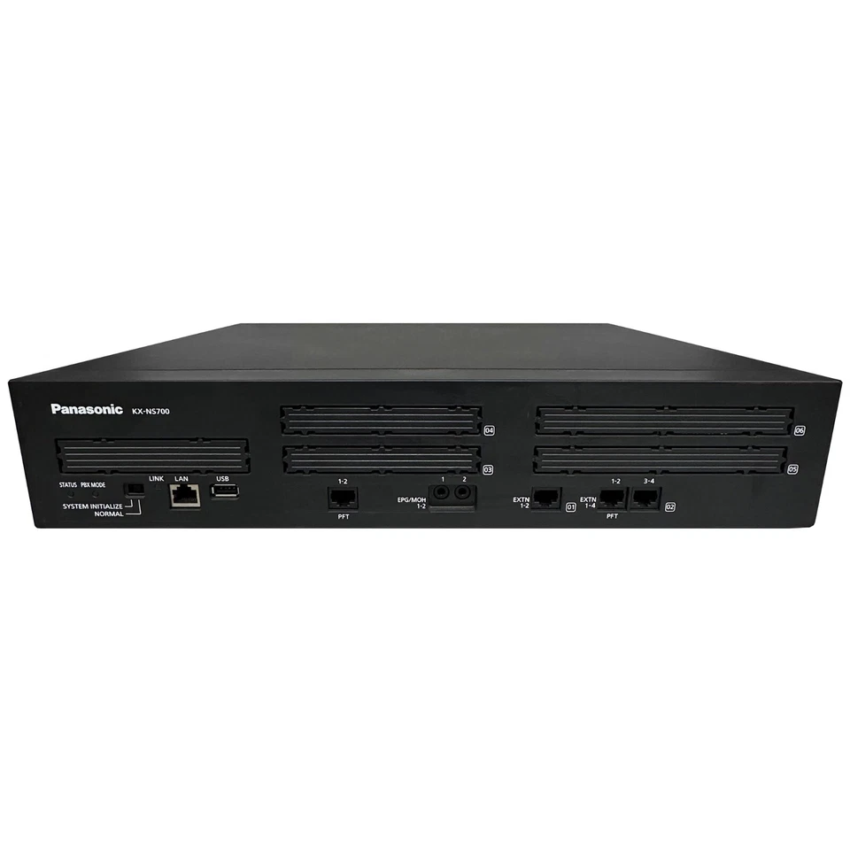 Panasonic KX-NS700G Base Cabinet W/ Rack Mount - NO - LCOT, DLC, DSP or SD Card - Image 1 of 1