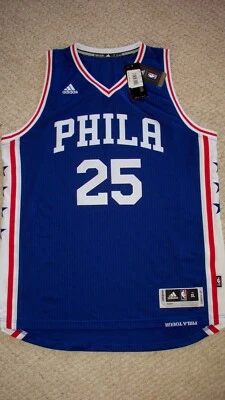 Philadelphia 76ers Swingman Jersey BEN SIMMONS adidas Swingman XL Blue $110 NWT! - Image 1 of 4