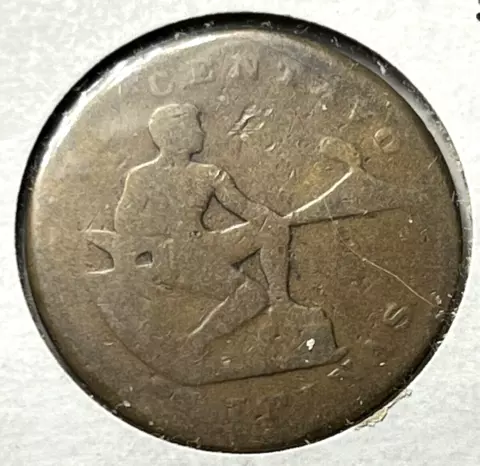 1918-S PHILIPINNES ONE CENTAVO US MINTED COIN Cover
