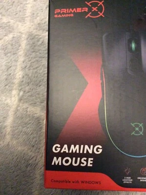 Multicolour LED Backlit Gaming Mouse. 5 Selectable RGB Colour Lighting Effects. - Image 1 of 4