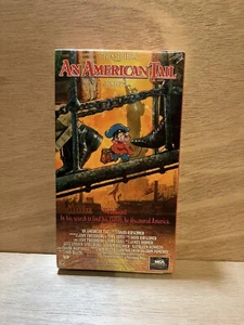 NWT! An American Tail Brand New Sealed VHS Tape 1986 Spielberg Will Box Ship! - Picture 1 of 4