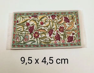 tapis de sol tissé Persan pour maison de poupée, couloir, salon, magasin B4 - Photo 1/1