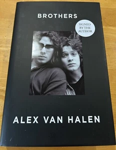 Alex Van Halen SIGNED BOOK Brothers By Author Hardcover - IN HAND - Imagen 1 de 4