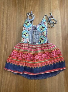 Thai Native Dress Girls Size 3-4 Multicoloured - Bild 1 von 3
