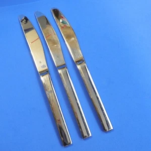 WMF Cromargan VELA Stainless 18/10 Glossy 3 Dinner Knife Andre Stocker Design - Picture 1 of 11