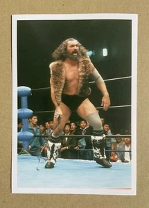 1980s Bruiser Brody Photo 89mm×127mm On the Ring NWA WWWF NJPW AJPW Fuji Film - Picture 1 of 2