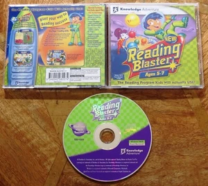 Reading Blaster Ages 5-7 Knowledge Adventure (PC CD-ROM) - Very Good Condition - Picture 1 of 1