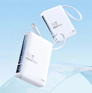 Powerbank 30W Schnellladegerät 2 USB 10000mAh USB-C Eingang Für iPhone Samsung - Zdjęcie 1 z 10