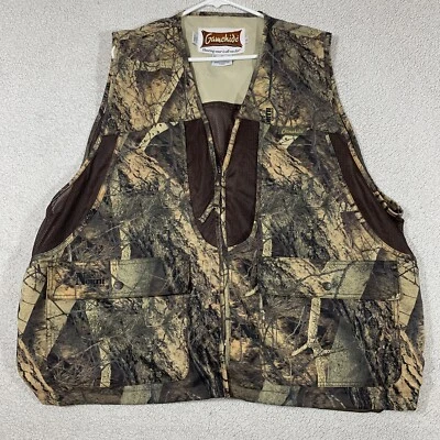 GameHide Naked North Camo Hunting Vest Size XL Padded Zip Pockets - Image 1 of 4