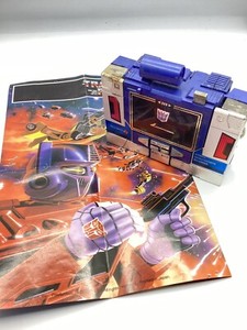 Soundwave 1984 Vintage Hasbro G1 Transformers Action Figure Toy Incomplete