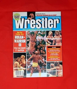 Agosto 1990 WWF The Wrester, Victory Sports Series, Hogan-Warrior LL - Imagen 1 de 4