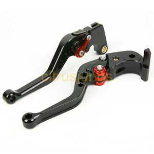 Palancas de freno de embrague corto negras para Honda CBR600RR 2007-2020 2008 2009 2010 EE. UU. - Imagen 1 de 4