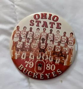 Ohio State OSU 1979 1980 college basketball NCAA sports button team photo - Picture 1 of 1